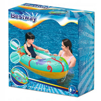 Bestway® Happy Crustacean Kids Inflatable Boat - FitfitGarden