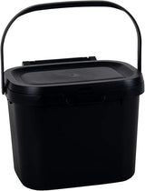 Black Compost Caddy Bin, 4.5L - FitfitGarden