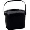 Black Compost Caddy Bin, 4.5L - FitfitGarden