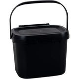 Black Compost Caddy Bin, 4.5L - FitfitGarden