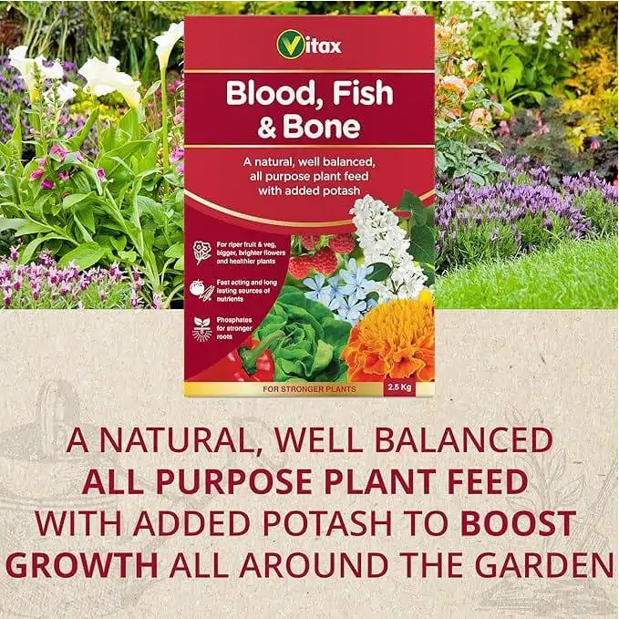 vitax blood fish and bone fertiliser 2.5kg
