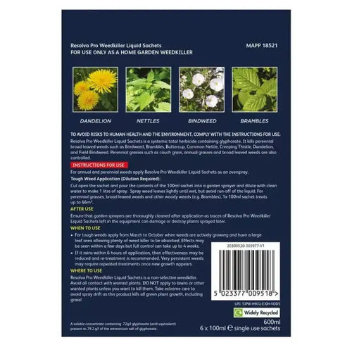 buy resolva pro liquid sachets UK