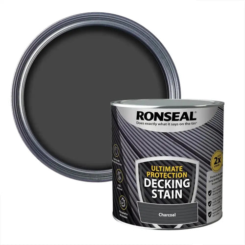 buy ronseal charcoal decking stain 2.5 litre UK