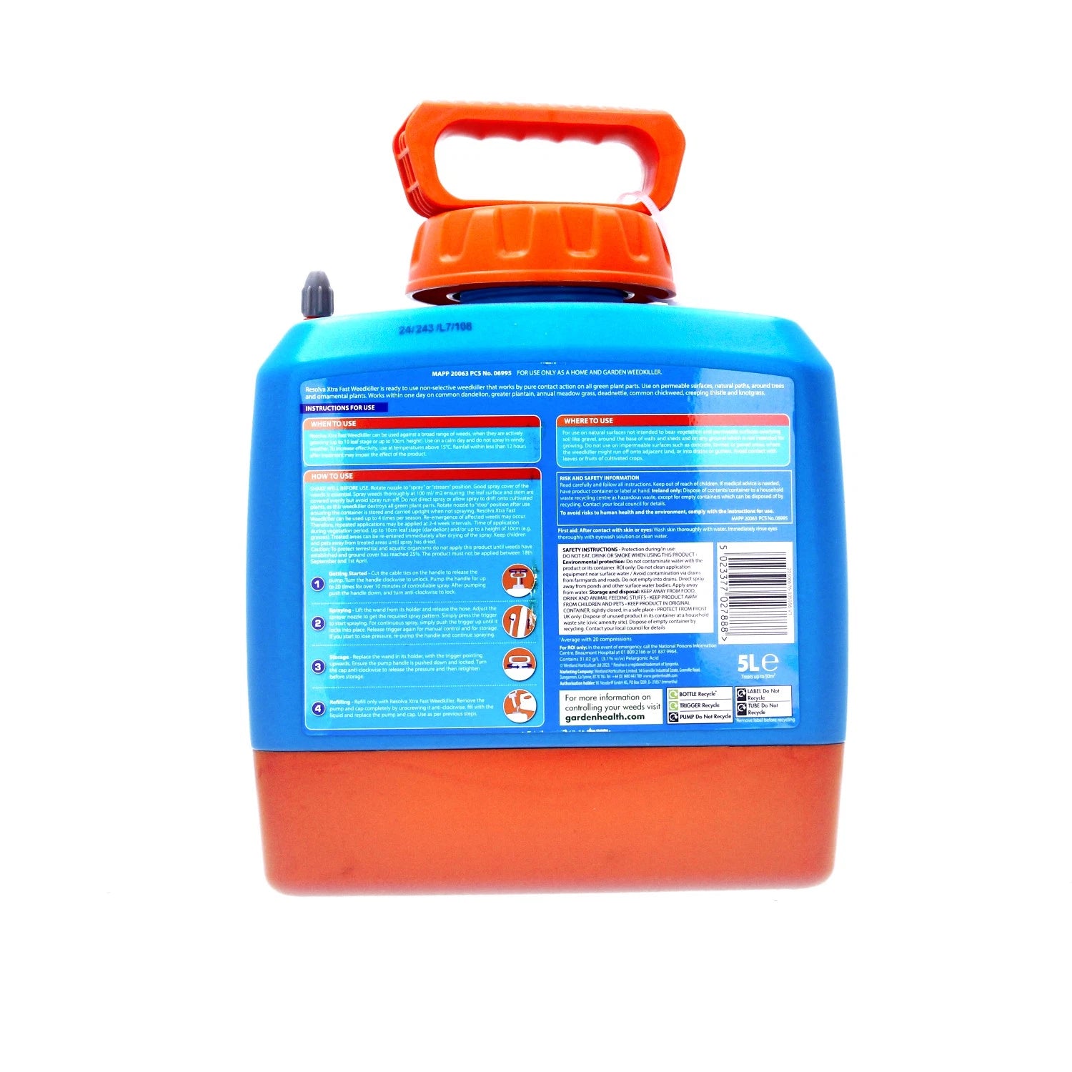 buy westland resolva xtra fast weedkiller 5l online FitfitGarden