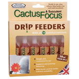 Cactus Feed Easy Drip Feeders House Plant Nutrients Growth Technology 6 x 38ml - FitfitGarden