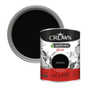 Crown Wood & Metal Quick Dry Gloss - 750ml Jet Black - FitfitGarden