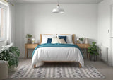 Dulux® Once Pure brilliant white Satinwood Metal & wood paint, 750ml - FitfitGarden