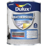 Dulux Weathershield Satinwood Exterior Metal & wood paint 750ml 2.5L