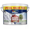 Dulux® Weathershield Smooth Pure Brilliant White Masonry Paint 7.5L - FitfitGarden