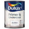 Dulux® Wood White Wood Primer & Undercoat, 750ml - FitfitGarden