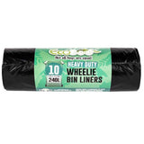 Ecobag® 10 Wheelie Bin Liners Black - FitfitGarden