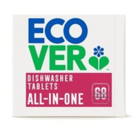 Ecover All In One Dishwasher Tablets 68 1.36Kg - FitfitGarden