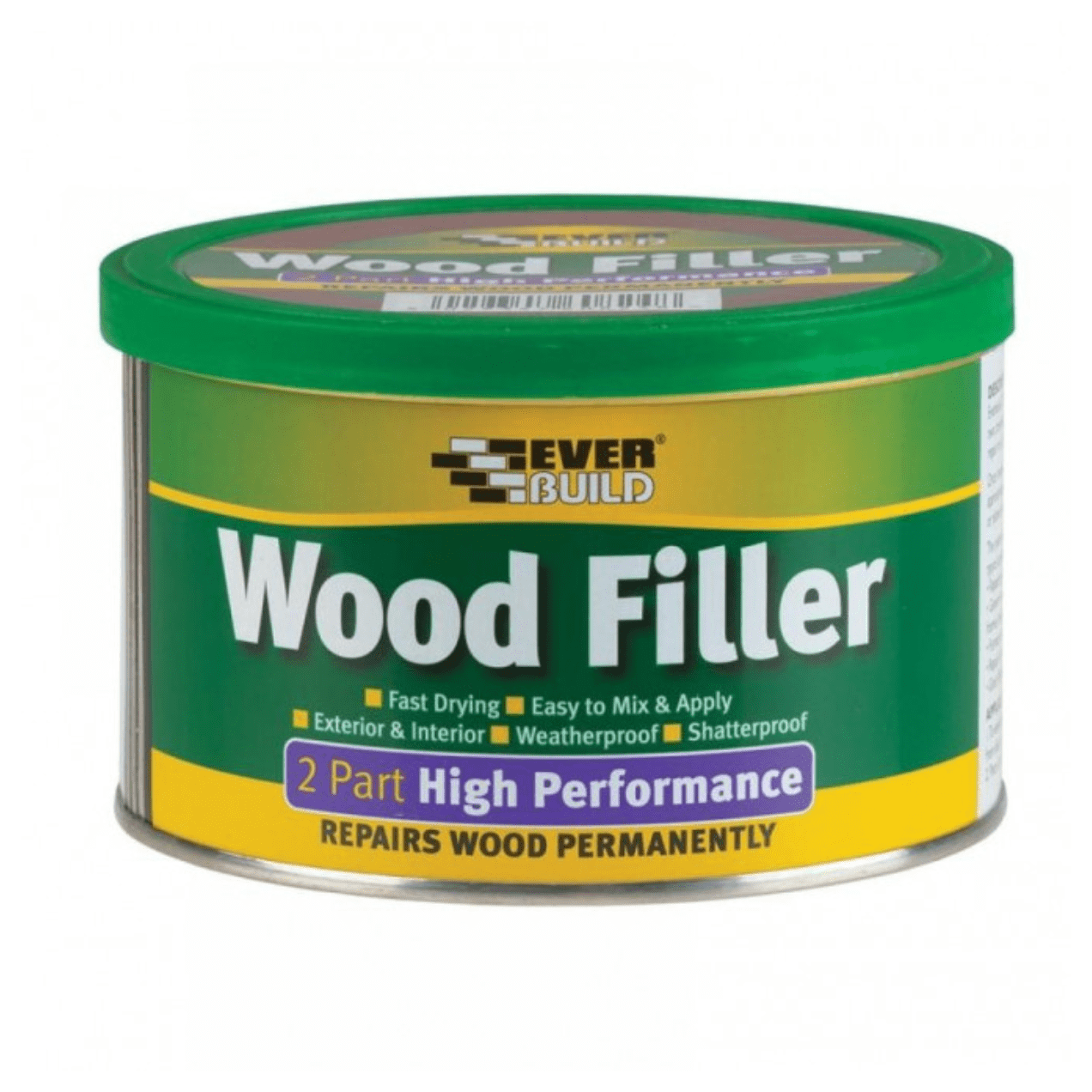 Everbuild 2 - Part Wood Filler - Medium Stainable (500g) - FitfitGarden