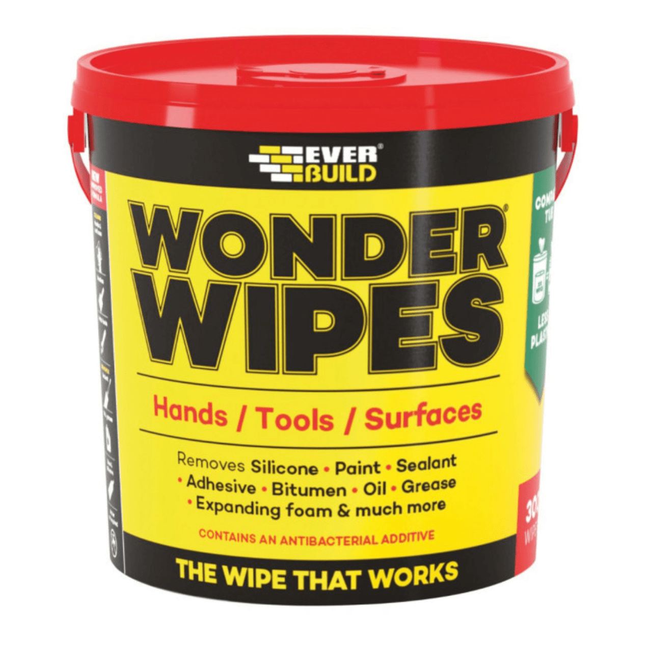 Everbuild Giant Wonder Wipes Tub 300 - FitfitGarden