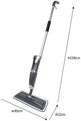 FitfitGarden Addis Spray Mop 100% Microfibre in Graphite Addis Spray Mop 100% Microfibre in Graphite