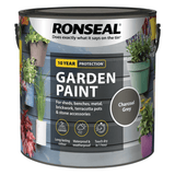 FitfitGarden Ronseal Garden Paint Charcoal Grey 2.5L Ronseal Garden Paint Charcoal Grey 2.5L
