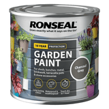 FitfitGarden Ronseal Garden Paint, Charcoal Grey, 250ml Ronseal Garden Paint, Charcoal Grey, 250ml