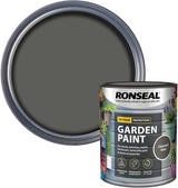 FitfitGarden Ronseal Garden Paint, Charcoal Grey, 750ml Ronseal Garden Paint, Charcoal Grey, 750ml