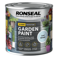 FitfitGarden Ronseal Garden Paint, Cool Breeze, 250ml Ronseal Garden Paint, Cool Breeze, 250ml