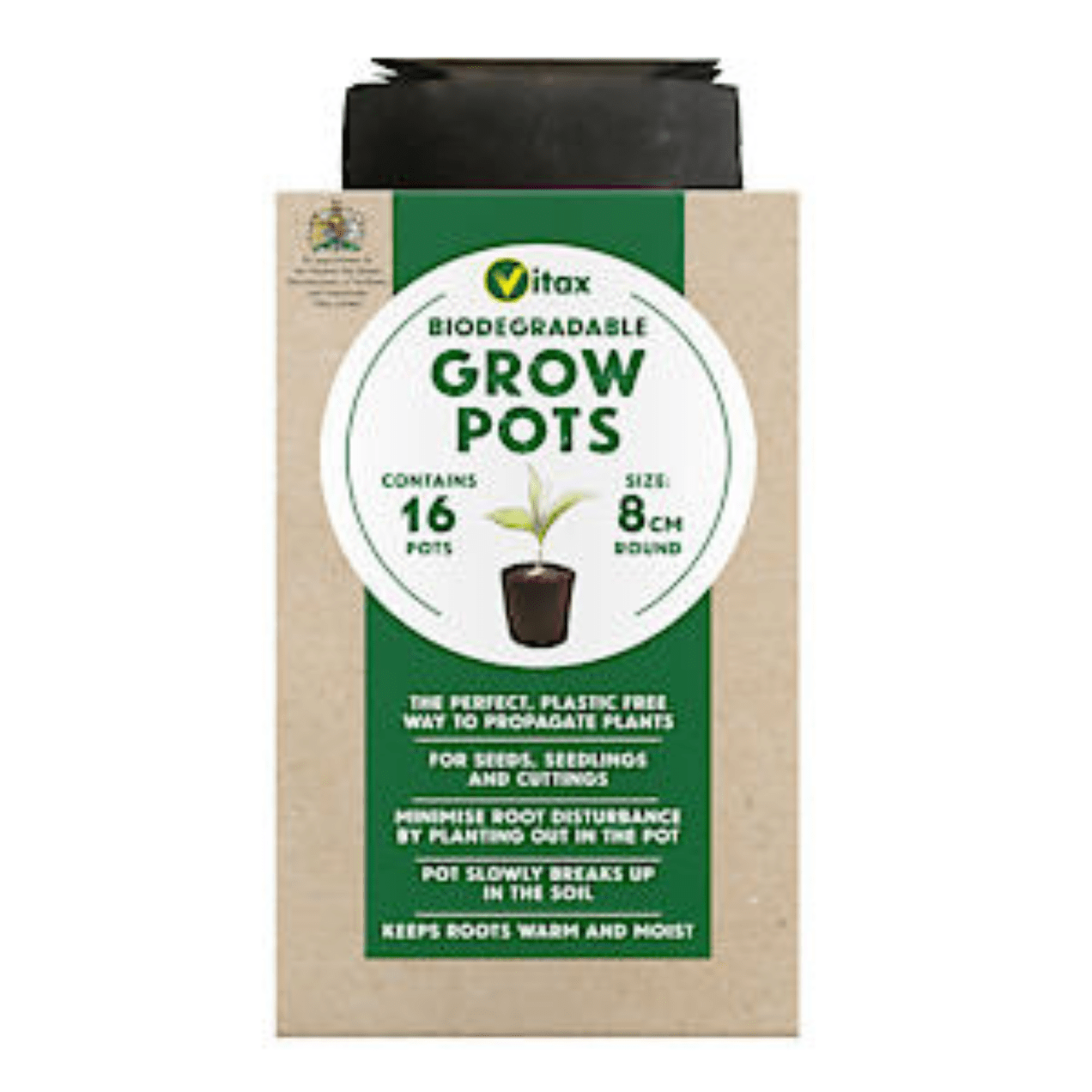 Grow Pots – 8cm Round (Pack of 16) - FitfitGarden