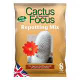 Growth Technology Cactus & Succulent Focus Repotting Mix Peat Free 8L - FitfitGarden