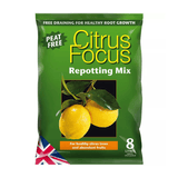 Growth Technology Citrus Focus Repotting Mix Peat Free 8L Root Growth Healthy - FitfitGarden