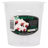 Growth Technology Clear Orchid Pot 12cm - FitfitGarden