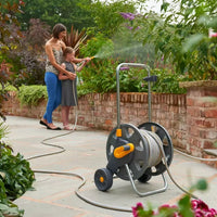 Hozelock® 60m Assembled Hose Cart & Hose - FitfitGarden