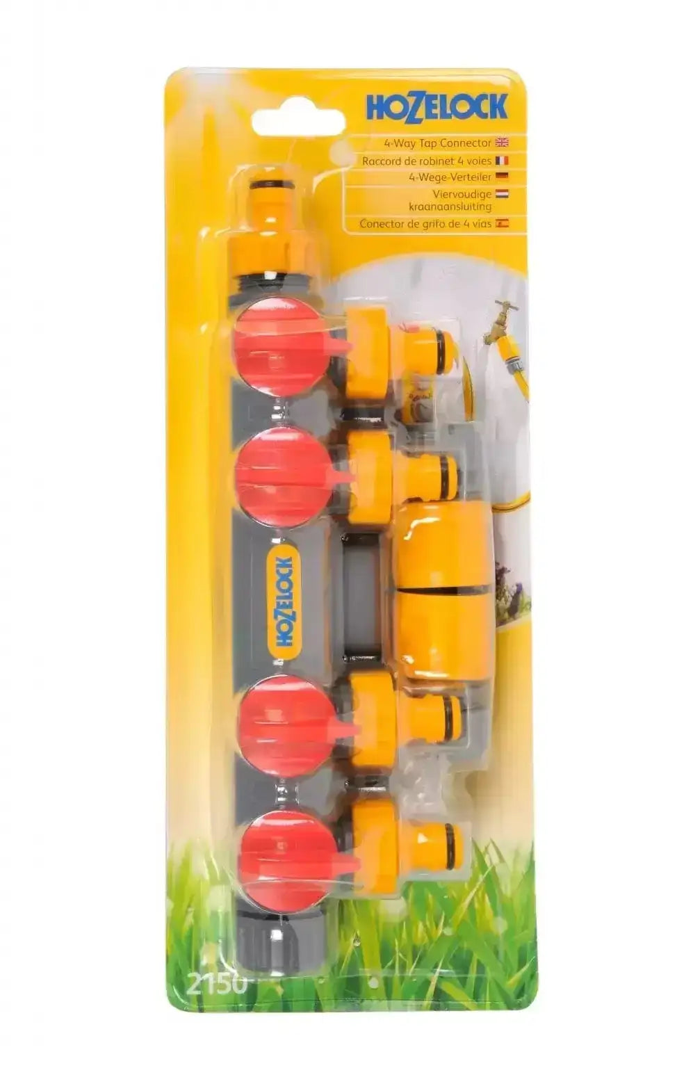 hozelock 4 way tap connector price