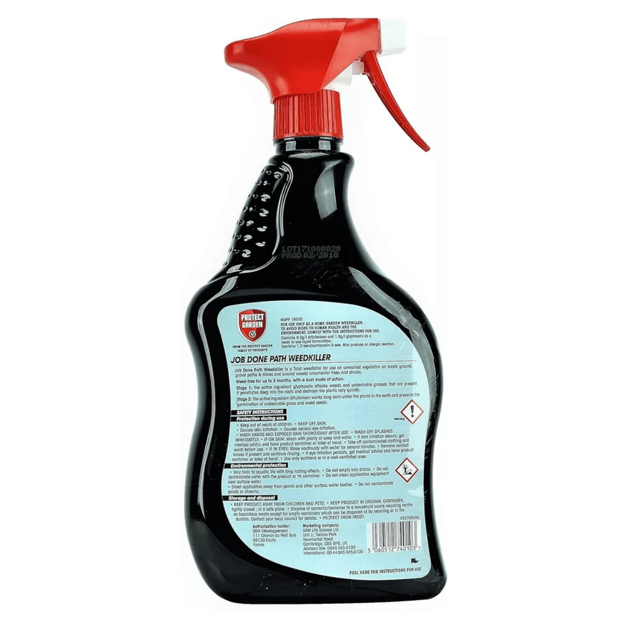 Job Done Path Weedkiller Rtu Garden Weed killer Strong Spray 1L - FitfitGarden