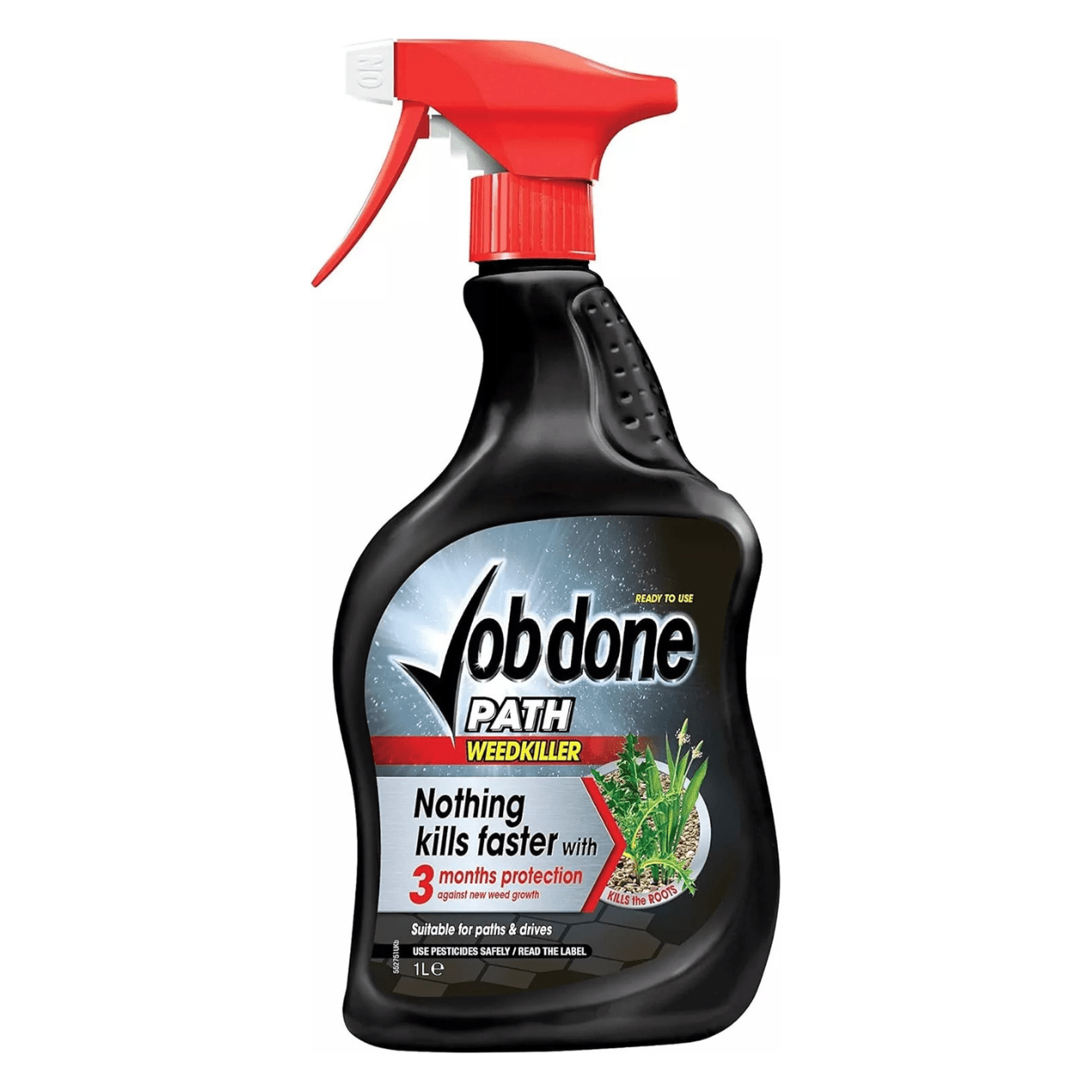 Job Done Path Weedkiller Rtu Garden Weed killer Strong Spray 1L - FitfitGarden