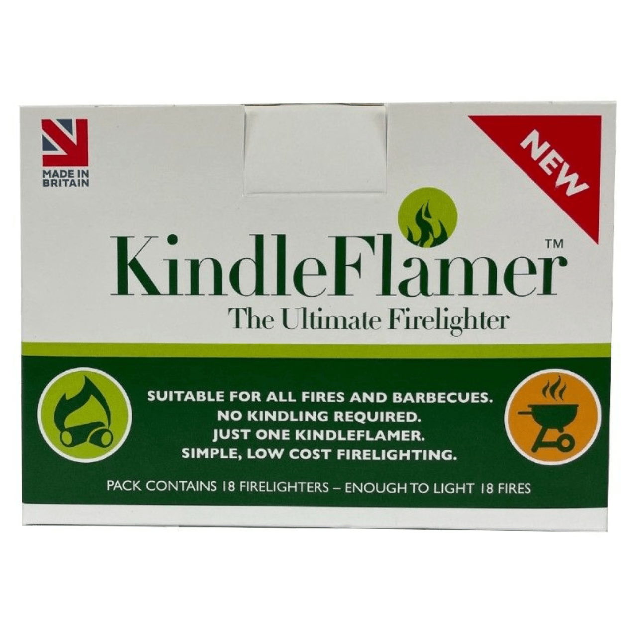 "Kindle Flamers - Natural Firelighters for Fire & BBQ's - FitfitGarden