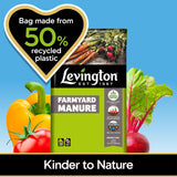 Levington Farm Yard Manure, Organic Blend, 50L - FitfitGarden