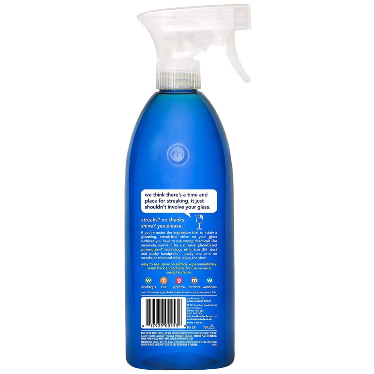 Method® Glass and Surface Cleaner Spray Minty Fresh 828ml - FitfitGarden