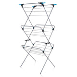 Minky® 3 Tier Plus Airer with 21 m Drying Space Silver - FitfitGarden
