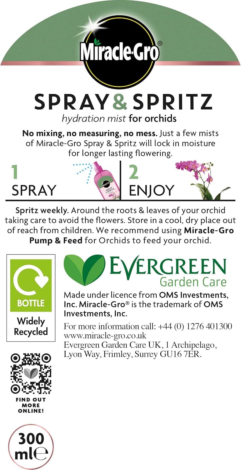 Miracle - Gro Orchid Hydration Mist 300ml - FitfitGarden