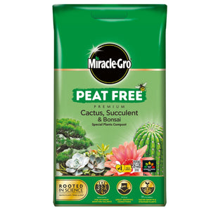 Miracle - Gro® Peat Free Premium Cactus & Bonsai Compost - FitfitGarden