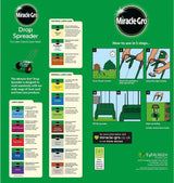 miracle-gro x1 drop seed spreader for lawn FitfitGarden