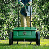 miracle-gro lawn drop spreader for seeds and fertilizer FitfitGarden