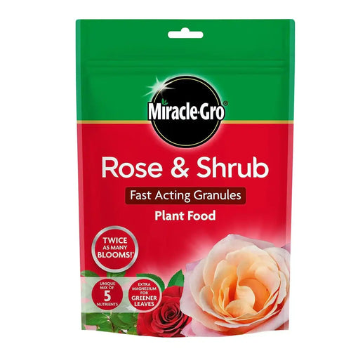 miracle-gro rose and shrub fast acting granules plant food FitfitGarden