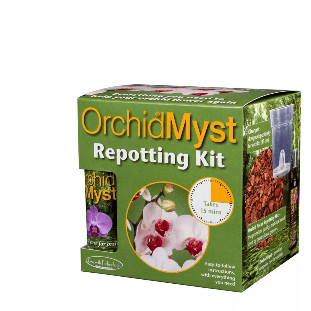 Orchid Myst Repotting Kit Growth Technology Nutrients Hydroponics - FitfitGarden
