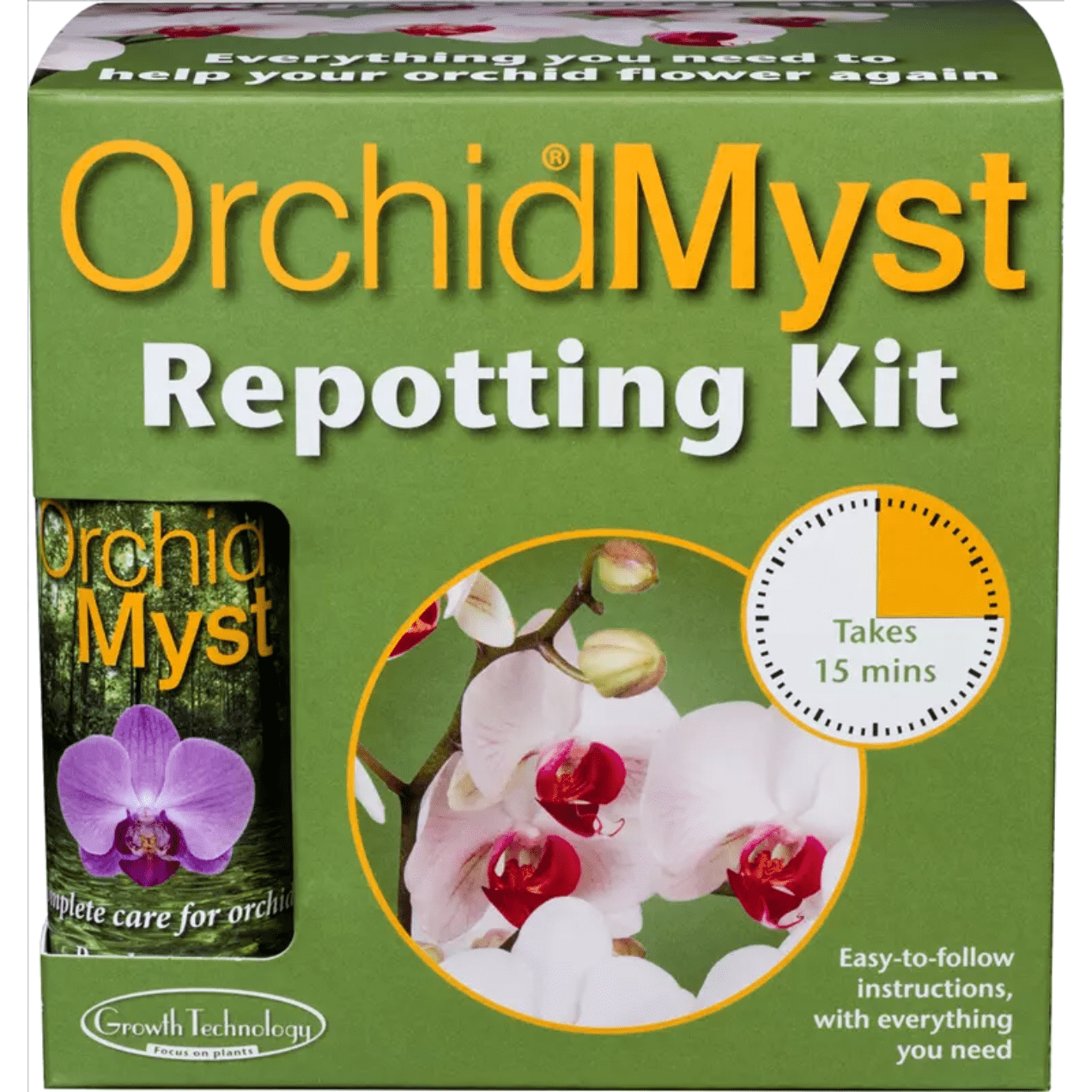 Orchid Myst Repotting Kit Growth Technology Nutrients Hydroponics - FitfitGarden