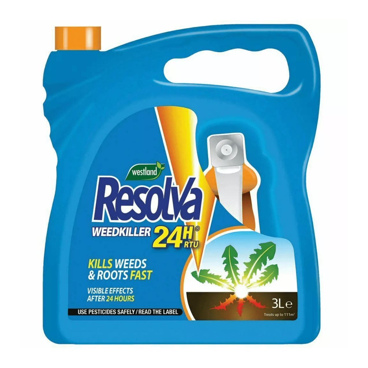 Resolva Weedkiller 24H RTU 3L - FitfitGarden