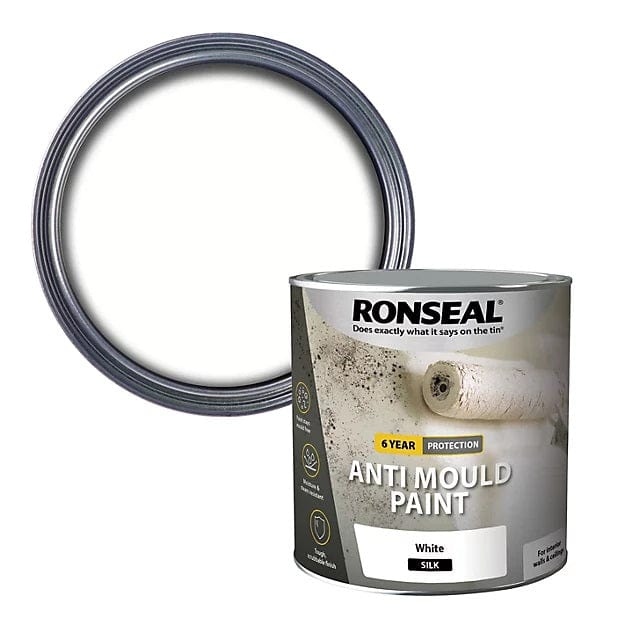 Ronseal® Anti Mould White Silk 750ml&2.5L - FitfitGarden