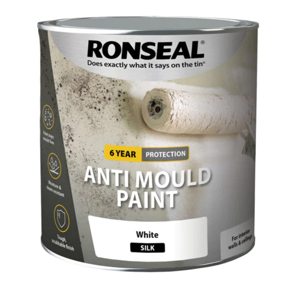 Ronseal® Anti Mould White Silk 750ml&2.5L - FitfitGarden