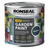 Ronseal Garden Paint, Black Bird, 250ml - FitfitGarden