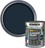 Ronseal Garden Paint, Black Bird, 750ml - FitfitGarden