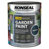 Ronseal Garden Paint, Black Bird, 750ml - FitfitGarden