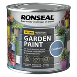 Ronseal Garden Paint, Cornflower, 250ml - FitfitGarden