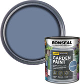 Ronseal Garden Paint, Cornflower, 750ml - FitfitGarden